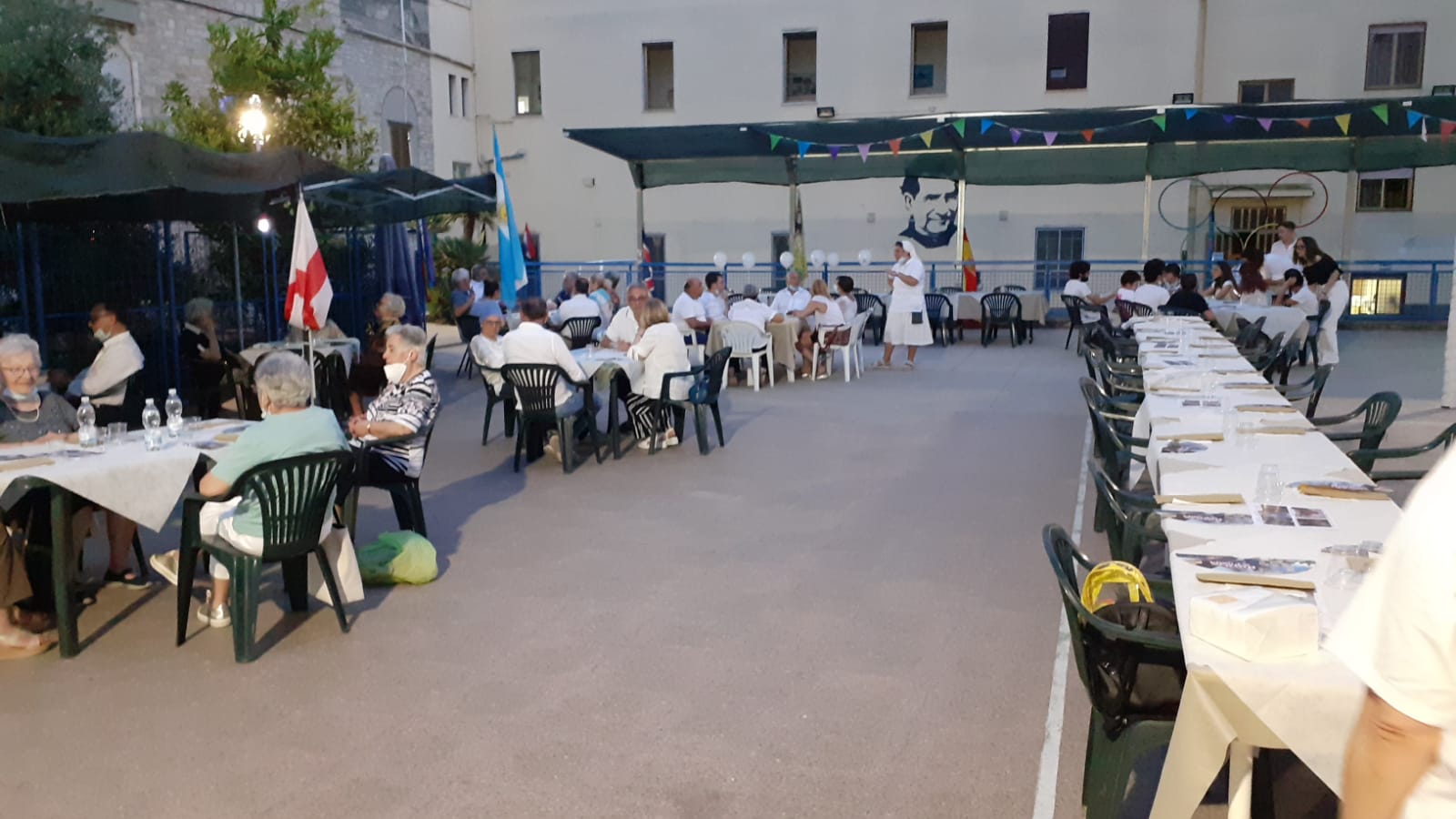a cena con Dante