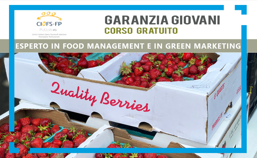 Esperto in food management e in green marketing