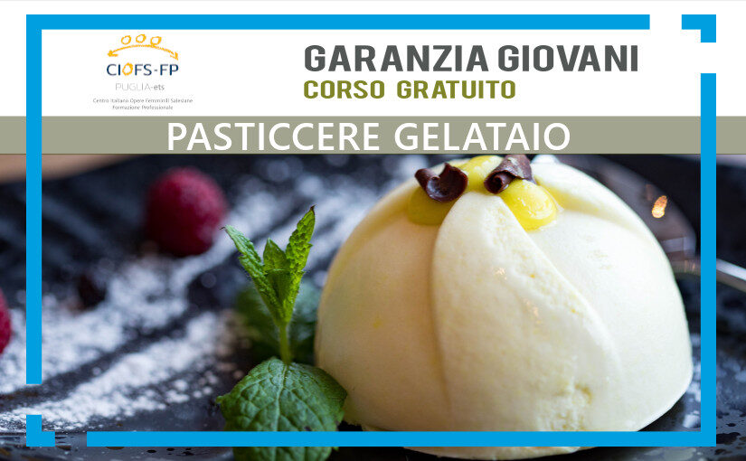 Pasticcere gelataio
