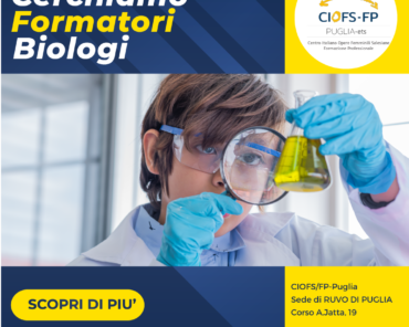 Offerta di lavoro – Formatori Biologi
