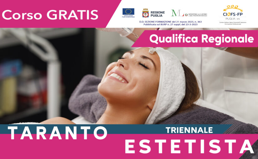 Estetista – Operatore del benessere OF 22