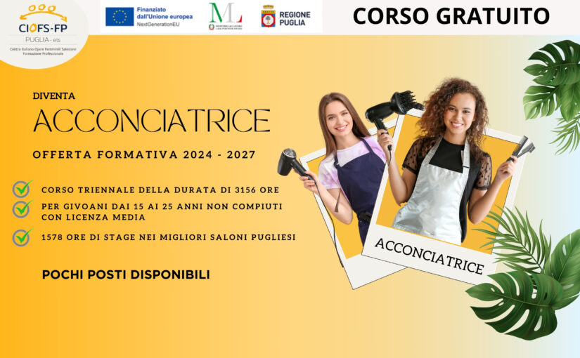 ACCONCIATORE TRIENNALE