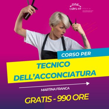 TECNICO DELL’ACCONCIATURA – 25